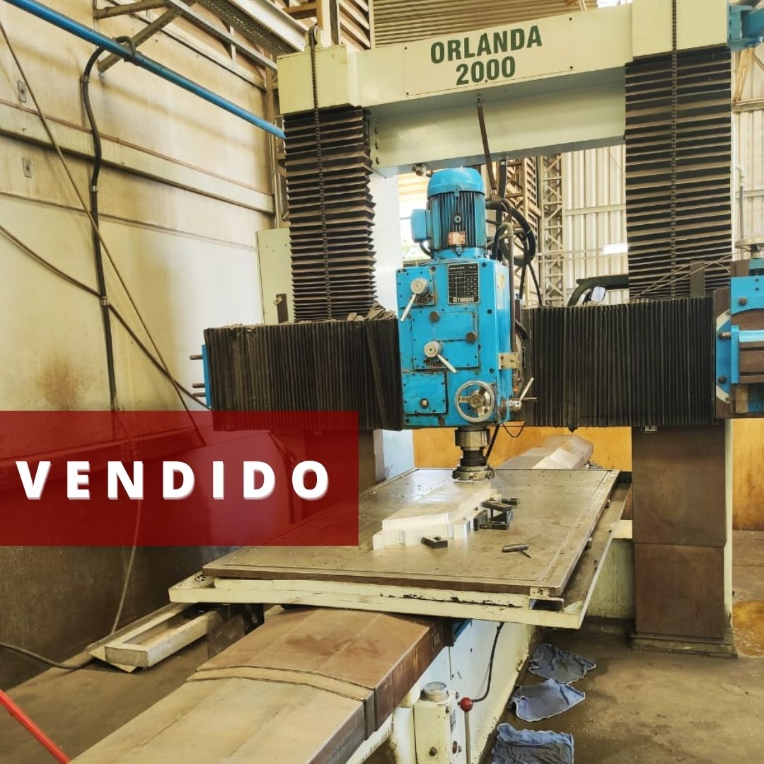 PLAINA DE MESA FRESADORA ROCCO ORLANDA 2000